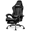 **GTPLAYER Gaming Chair | Footrest & Lumbar Support | Adjustable 360° Swivel Computer Chair**